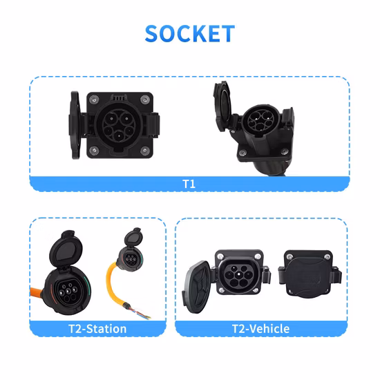Saej1772 EV Charging Plug EV Charging Socket
