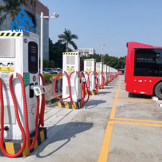 Estação de carregamento de carrinho DC comercial de três armas 120kw /carregador EV